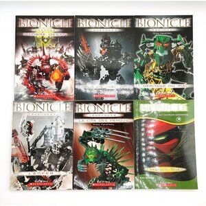 French Bionicles Chapter Books Legends 2 3 4 5 6 & The adventure begins #9